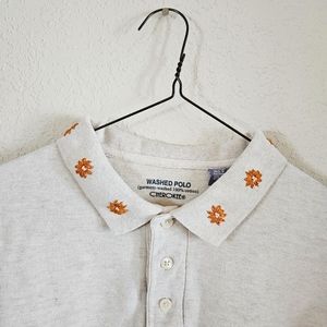 Vintage Oversized Tshirt 100% cotton hand embroidered detail